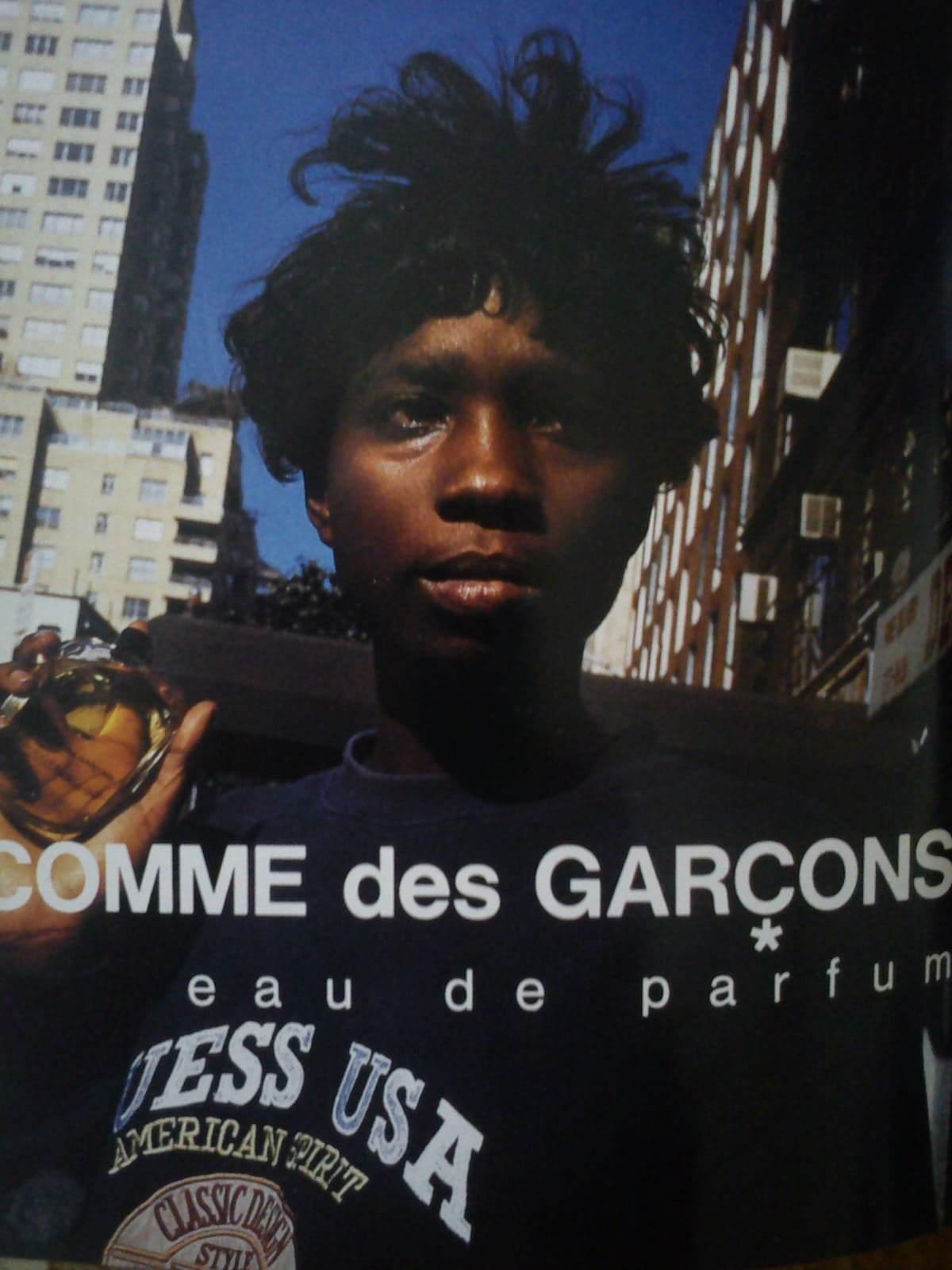 Old Comme des Garcons Advert
