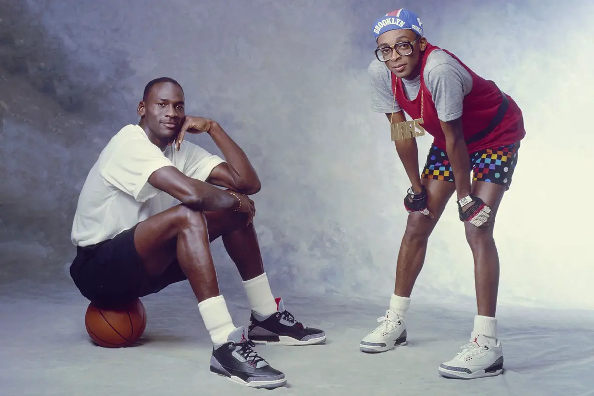 Old Nike Advert featuring Micheal Jordan and Spike Lee