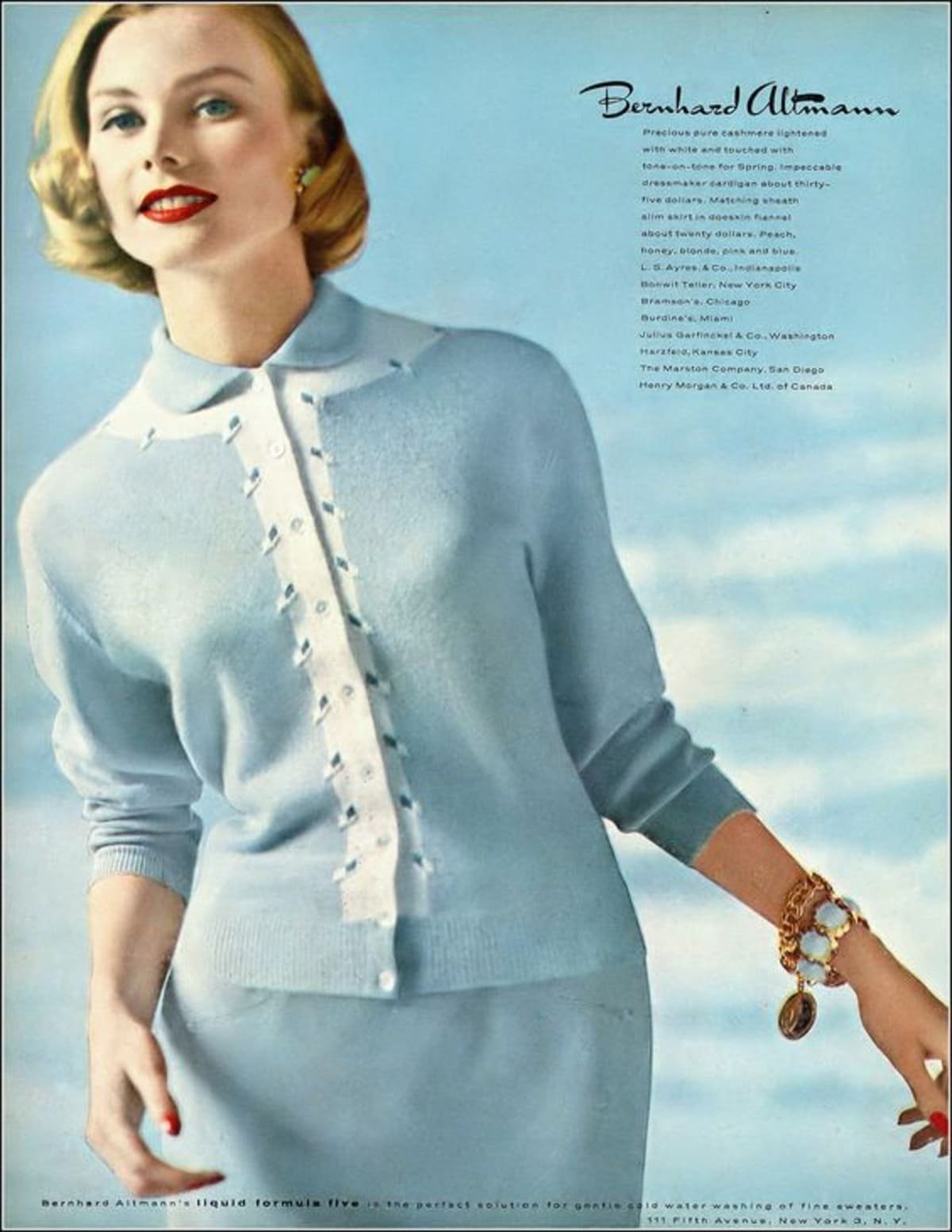 Old Bernhard Altmann Advert