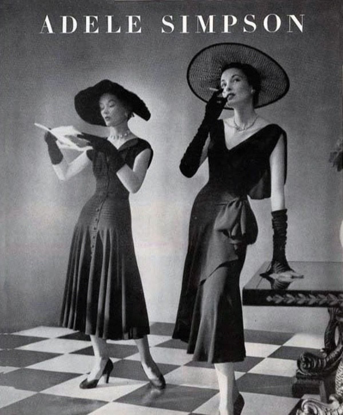 Old Adele Simpson Advert