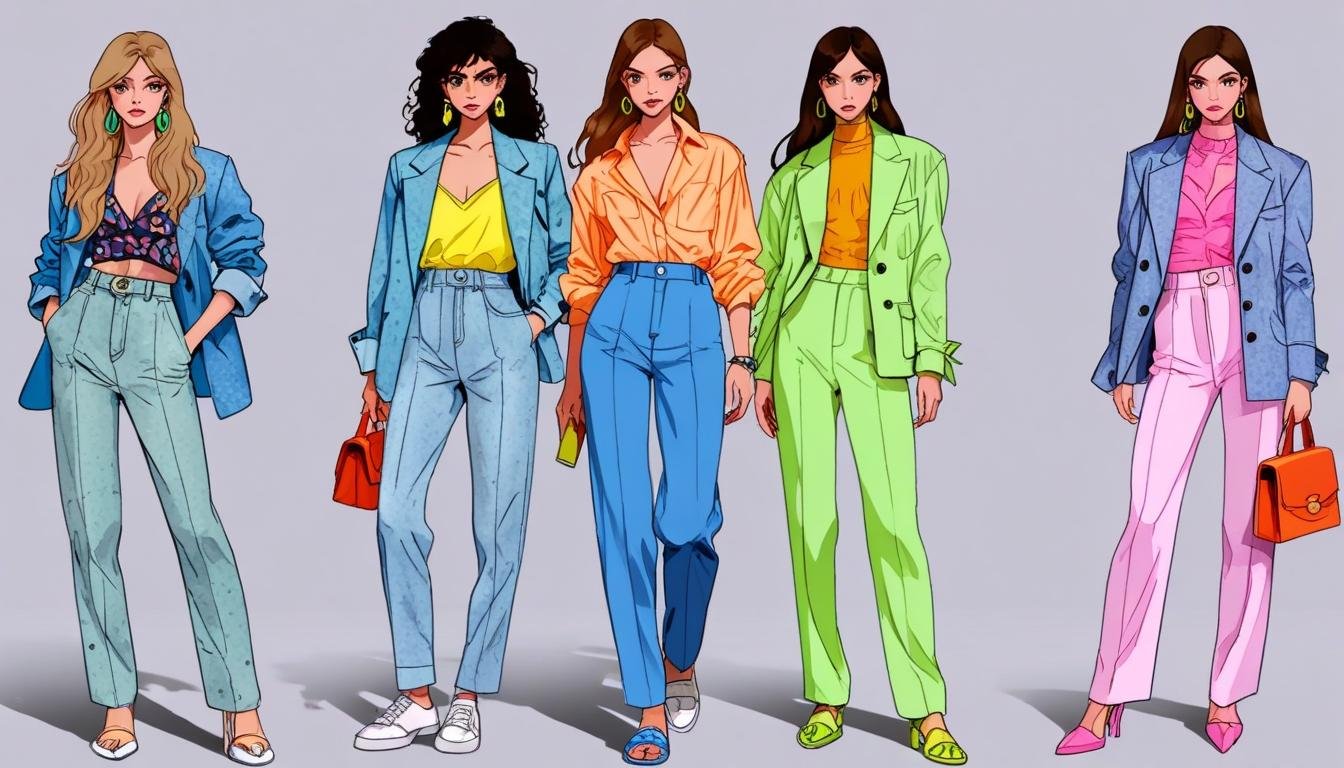 La moda de los años 80 regresa con fuerza