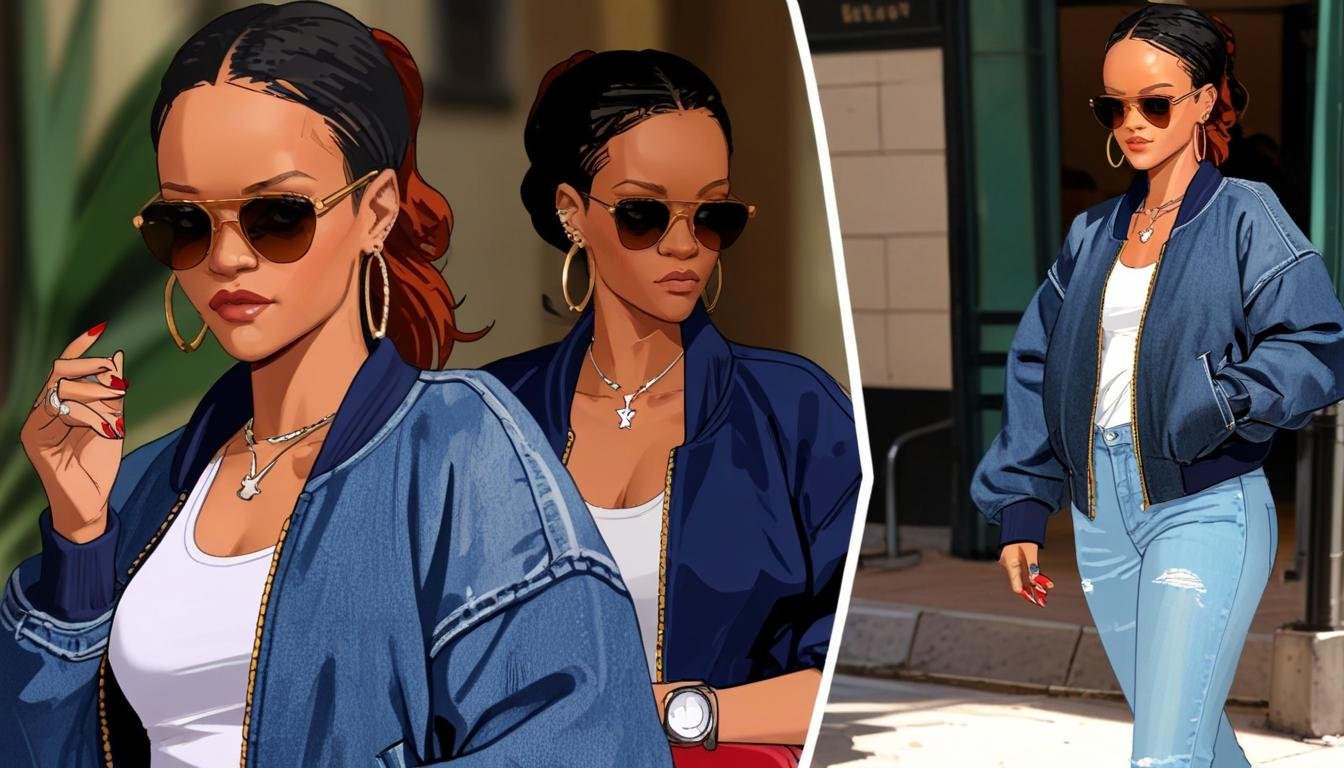 Rihanna disfruta de una cena en Santa Monica mientras se aleja de los escenarios
