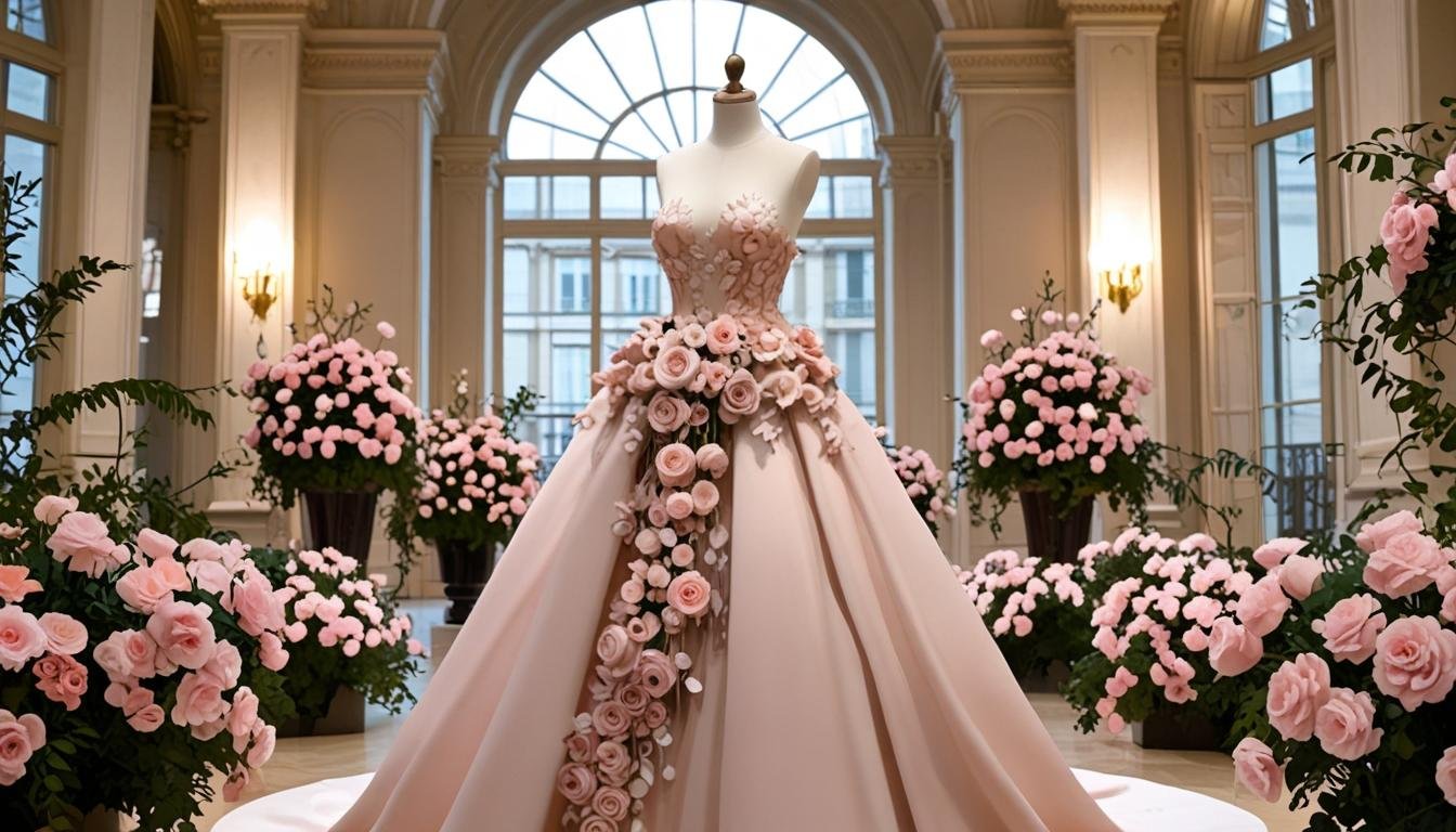 Las flores de Yves Saint Laurent iluminan una exposición en París