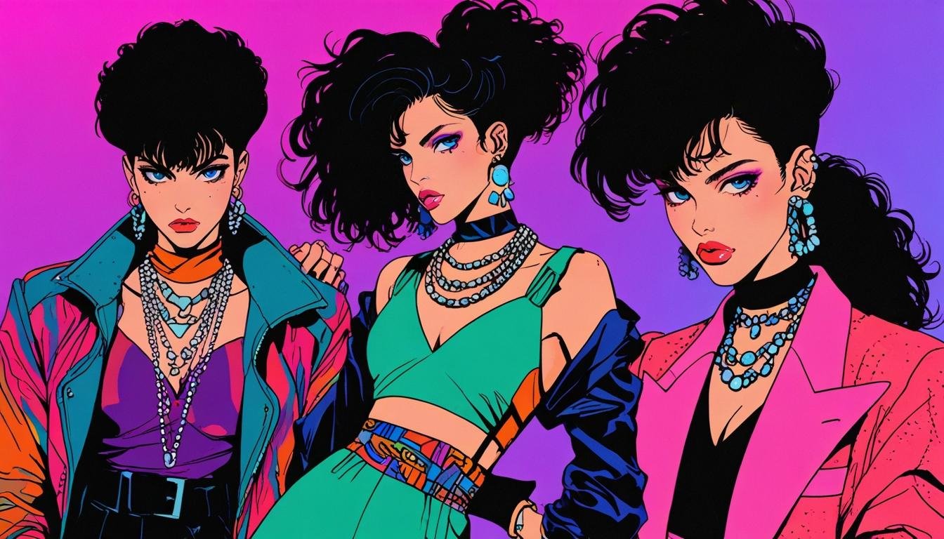 La nueva exposición del Fashion and Textile Museum explora la moda de los renegados de los 80 en Londres