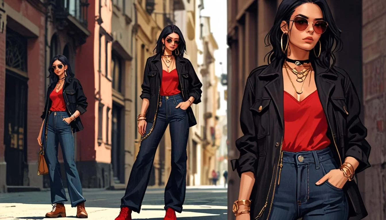 Rihanna marca tendencia con jeans de pierna ancha en Los Ángeles