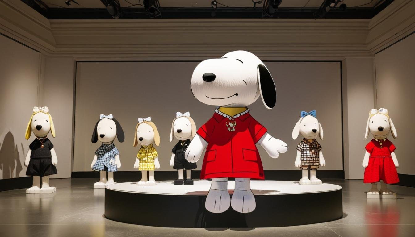 Se celebra el 75 aniversario de Snoopy con la exposición ‘Snoopy in Style’