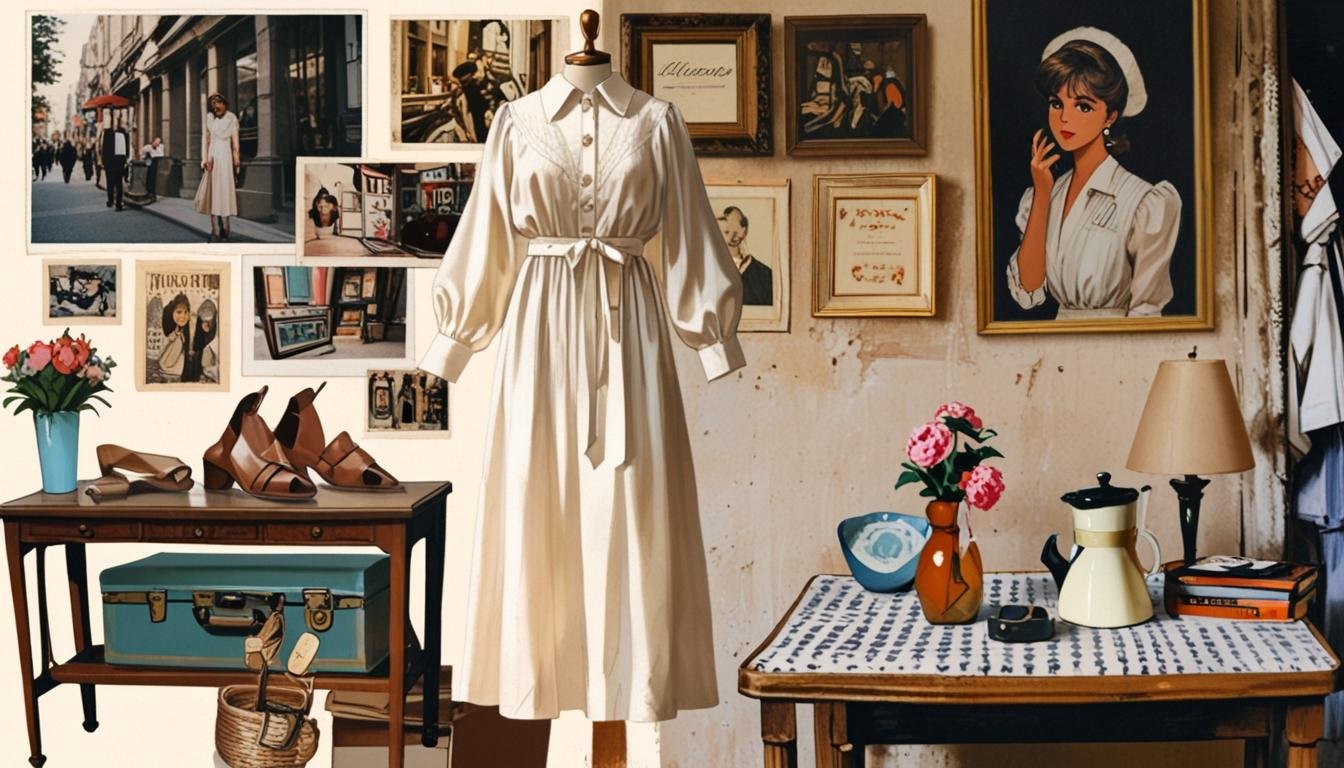 El viaje personal de una escritora de moda hacia el amor por lo vintage