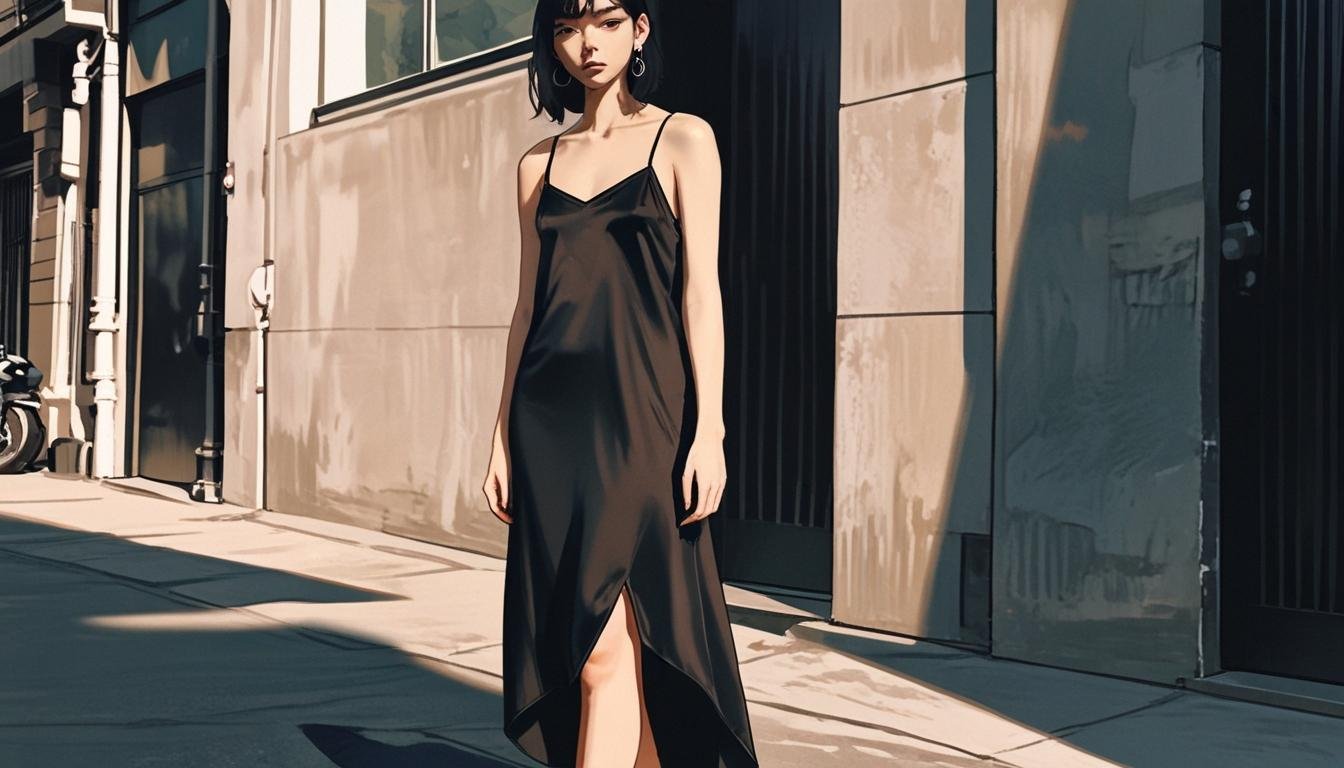 El vestido tipo slip: de la lencería a ícono del minimalismo en la moda