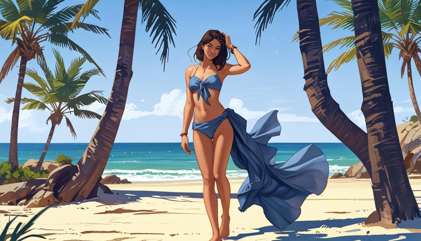 Kim Kardashian da la bienvenida a la primavera con un bikini de denim