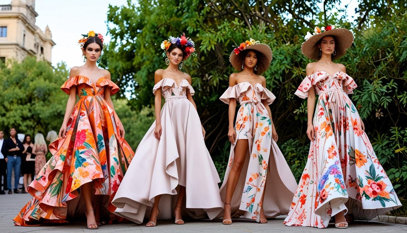 La moda primavera-verano de 2025 se llena de color y creatividad